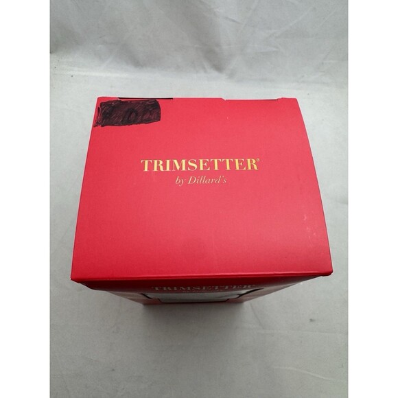 Trimsetter Dillards Pirate Santa Claus Glass Christmas Ornament Parrot Tree - Picture 4 of 9